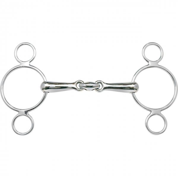Busse 3-Ring-Wassertrense, doppelt gebrochen