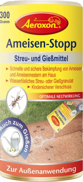 Aeroxon Ameisen-Stopp - Ameisenpulver, 300 g Aeroxon Ameisen-Stopp - Ameisenpulver, 300 g